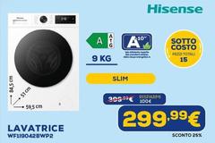 Hisense - Lavatrice WF119042BWP2