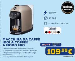 Lavazza - Macchina Da Caffè Idola Coffee A Modo Mio