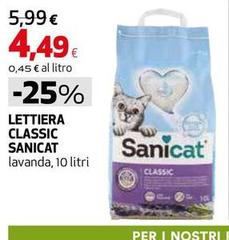 Sanicat - Lettiera Classic