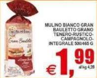 Mulino Bianco - Gran Bauletto Grano Tenero-Rustico- Campagnolo Integrale