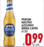 Peroni - Nastro Azzurro Birra Capri