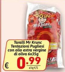 Tentazioni pugliesi - Taralli Mr Krunc Con Olio Extra Vergine Di Oliva