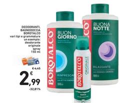 Borotalco - Deodoranti, Bagnodoccia
