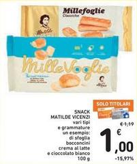 Matilde Vicenzi - Snack