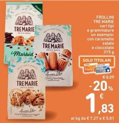 Tre Marie - Frollini
