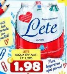 Lete - Acqua Eff. Nat.