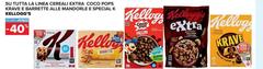 Kelloggs - Su Tutta La Linea Cereali Extra Coco Pops, Kague Barrette Alle Mandorle Especial K