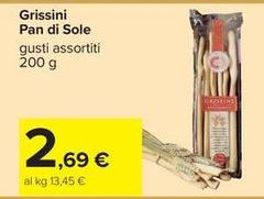 Pan di sole - Grissini