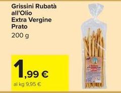 Prato belli - Grissini Rubatà All'Olio Extra Vergine Prato