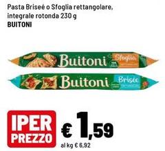 Buitoni - Pasta Brisée Rettangolare