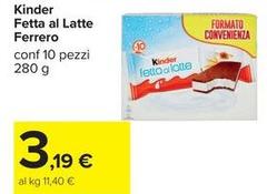 Ferrero - Kinder Fetta Al Latte