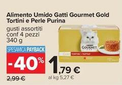 Purina - Alimento Umido Gatti Gourmet Gold Tortini E Perle