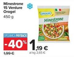 Orogel - Minestrone 15 Verdure