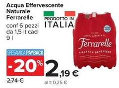 Ferrarelle - Acqua Effervescente Naturale