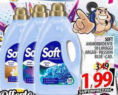 Soft - Ammorbidente 50 Lavaggi Argan-Paggion Blue-Cad