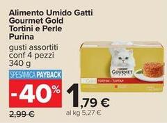 Purina - Alimento Umido Gatti Gourmet Gold Tortini E Perle
