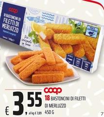 Coop - Bastoncini Di Filetti Di Merluzzo