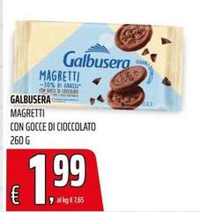 Galbusera - Magretti Con Gocce Di Cioccolato