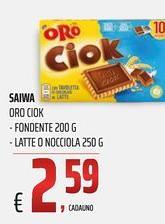 Saiwa - Oro Ciok Fondente