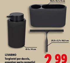 Tergivetri Per Doccia, Organizer Porta Cosmetici O Dispenser Per Sapone