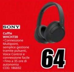 Sony - Cuffie WHCH720