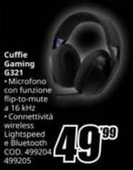 Logitech - Cuffie Gaming G321