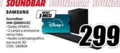 Samsung - HW-Q600H/XC Soundbar Nero