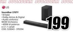 LG - Soundbar S70TY