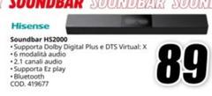 Hisense - Soundbar HS2000