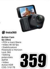 Insta360 - Action Cam Go Ultra