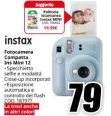 Instax - Fotocamera Compatta Ins Mini 12