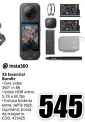 Insta360 -  X5 Essential Bundle