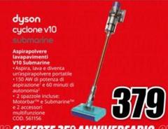 Dyson - Aspirapolvere Lavapavimenti V10 Submarine