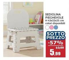 Sediolina Pieghevole