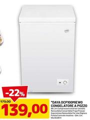 Daya -  DCP10DMIEWO Congelatore A Pozzo