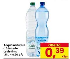 Levissima - Acqua Naturale O Frizzante