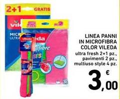 Vileda - Linea Panni In Microfibra Color