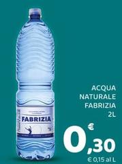Fabrizia - Acqua Naturale