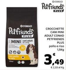 Conad - Crocchette Cani Mini Adult Petfriends Plus