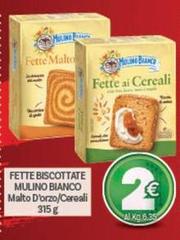 Mulino Bianco - Fette Biscottate Cereali