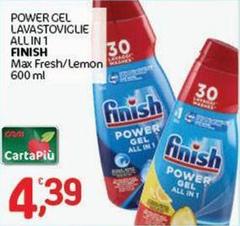 Finish - Power Gel Lavastoviglie All In 1