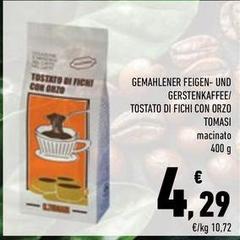 Tostato Di Fichi Con Orzo Tomasi