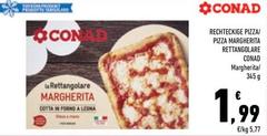Conad - Pizza Margherita Rettangolare