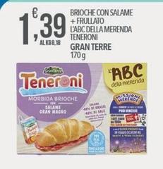 Teneroni - Brioche Con Salame + Frullato L'Abc Della Merenda