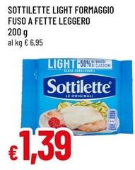 Sottilette - Light Formaggio Fuso A Fette Leggero