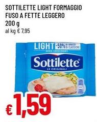 Sottilette - Light Formaggio Fuso A Fette Leggero