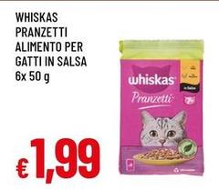 Whiskas - Pranzetti Alimento Per Gatti In Salsa