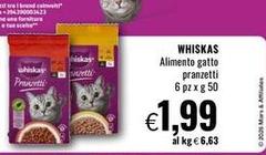 Whiskas - Alimento Gatto Pranzetti