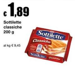Sottilette - Classiche