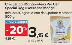 Monge - Croccantini Monoproteici Per Cani Special Dog Excellence